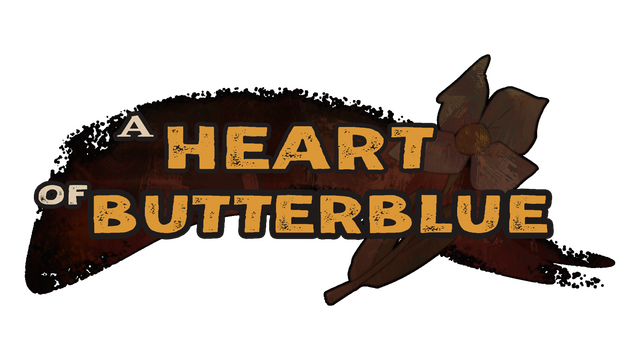 A Heart of Butterblue Logo