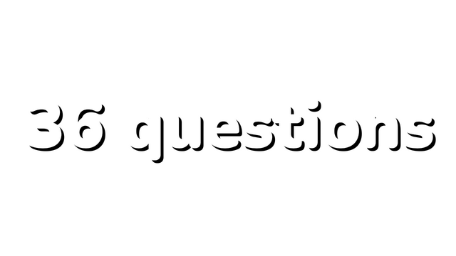 36 Questions Logo