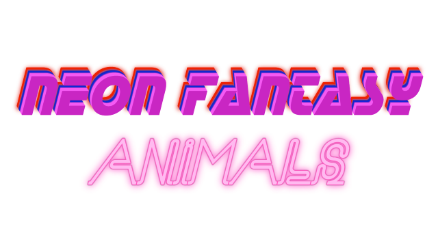 Neon Fantasy: Animals Logo