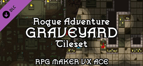 RPG Maker VX Ace - Rogue Adventure - Graveyard Tileset cover art