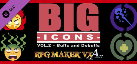 RPG Maker VX Ace - Big Icons Vol.2 - Buffs and Debuffs cover art