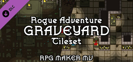 RPG Maker MV - Rogue Adventure - Graveyard Tileset cover art