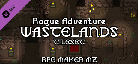 RPG Maker MZ - Rogue Adventure - Wastelands Tileset cover art