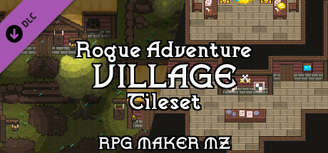 RPG Maker MZ - Rogue Adventure - Village Tileset cover art