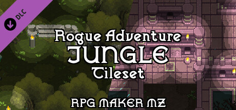 RPG Maker MZ - Rogue Adventure - Jungle Tileset cover art