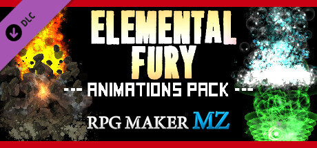 RPG Maker MZ - Elemental Fury Animations Pack cover art