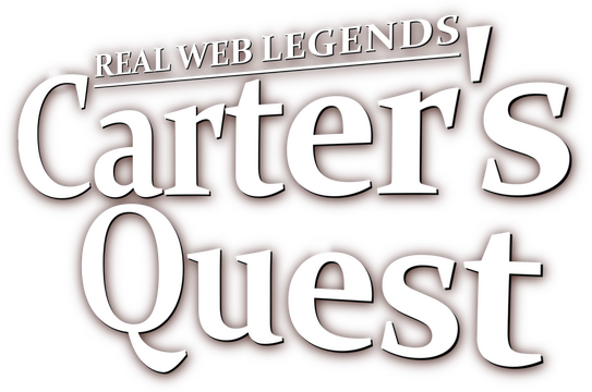 REAL WEB LEGENDS: Carter's Quest Logo