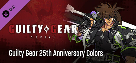 GGST Guilty Gear 25th Anniversary Colors cover art