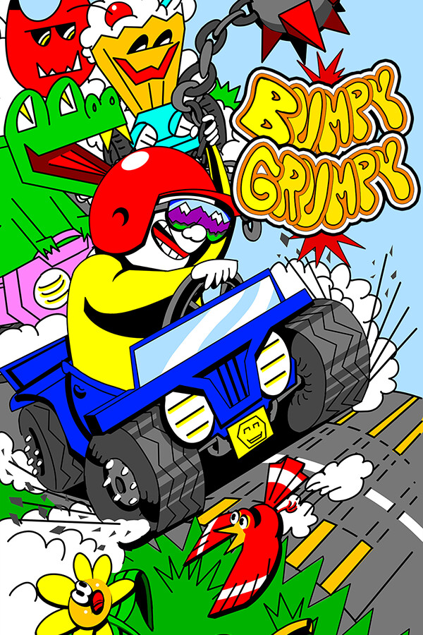 Steam portrait for Bumpy Grumpy.