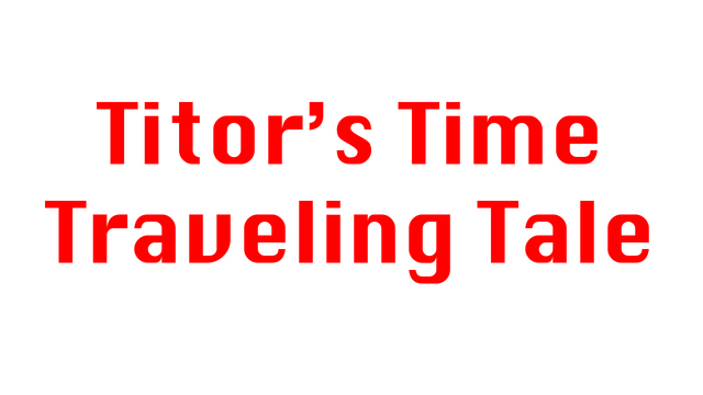 Titor's Time Traveling Tale Logo