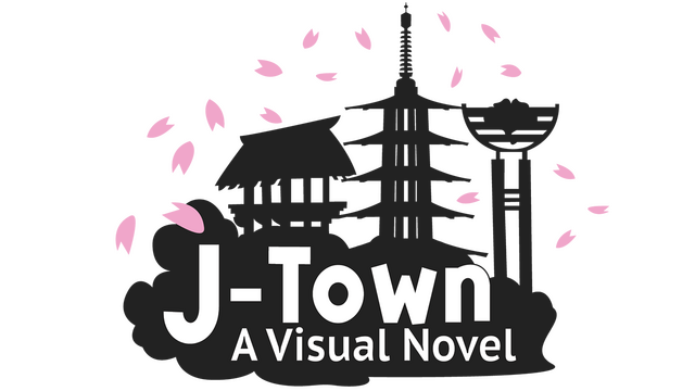 J-Town: A Visual Novel Logo