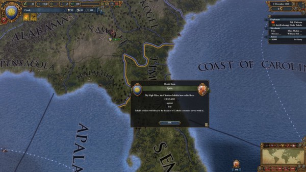 Скриншот из Europa Universalis IV: Conquest of Paradise