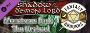 Fantasy Grounds - Shadow of the Demon Lord Monstrous Pack 1 - The Undead