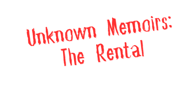 Unknown Memoirs: The Rental Logo