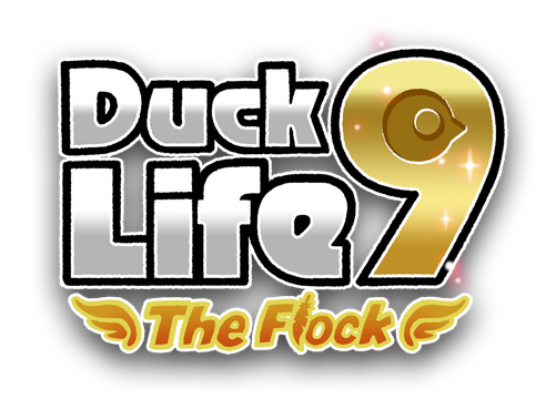 Duck Life 9: The Flock Logo