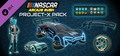 NASCAR Arcade Rush Project-X Pack cover art