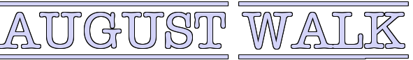 August Walk Logo