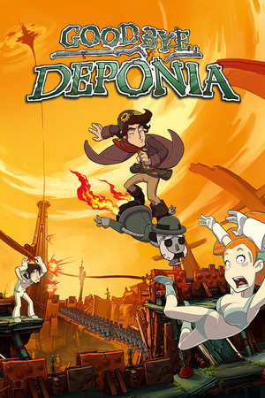 Goodbye Deponia poster image on Steam Backlog