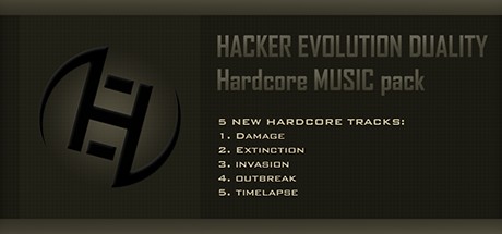 Hacker Evolution Duality Hardcore Music Pack cover art