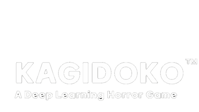 KAGIDOKO : A Deep Learning Horror Game Logo