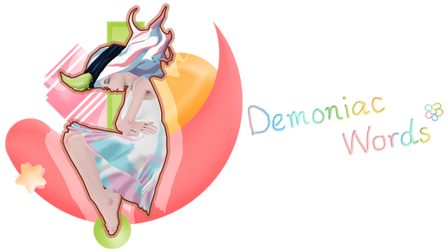 DEMONIAC WORDS Logo