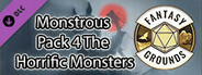 Fantasy Grounds - Shadow of the Demon Lord Monstrous Pack 4 - The Horrific Monsters
