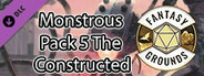 Fantasy Grounds - Shadow of the Demon Lord Monstrous Pack 5 - The Constructed