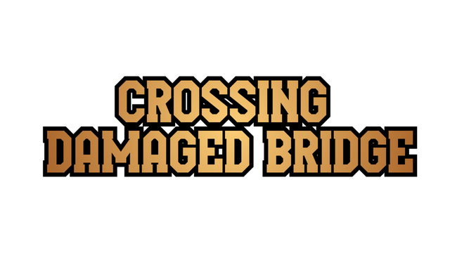 Crossing Damaged Bridge Logo
