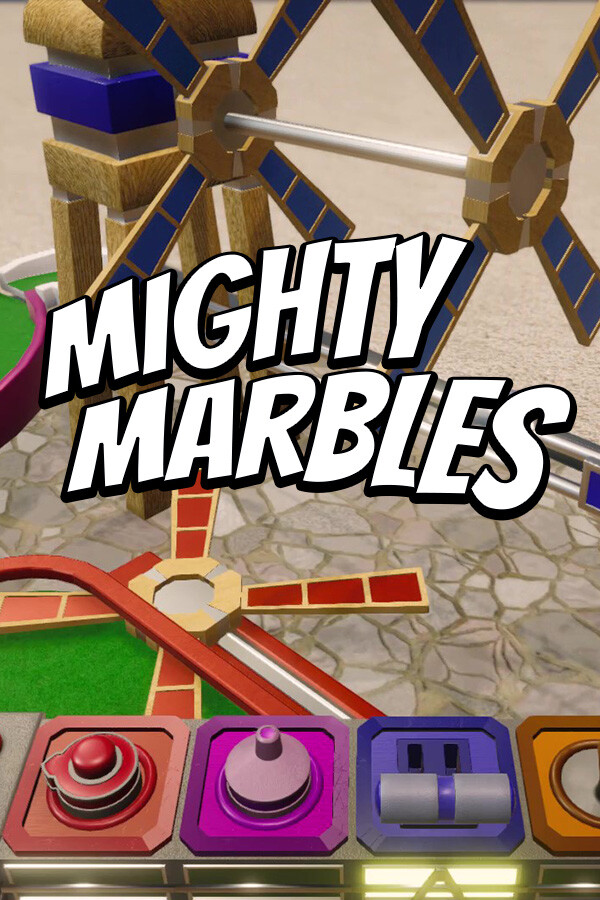 Steam portrait for Mighty Marbles.