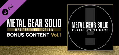 METAL GEAR SOLID: MASTER COLLECTION Vol.1 Pre-Order Bonus cover art