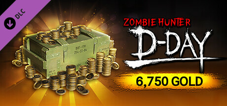 Zombie Hunter: D-Day - 6,750 Gold Pack cover art