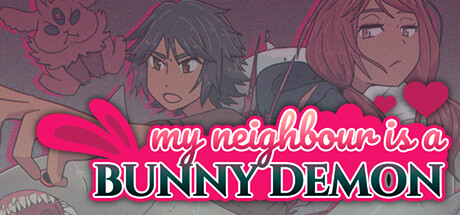 My neighbour is a bunny demon cover art
