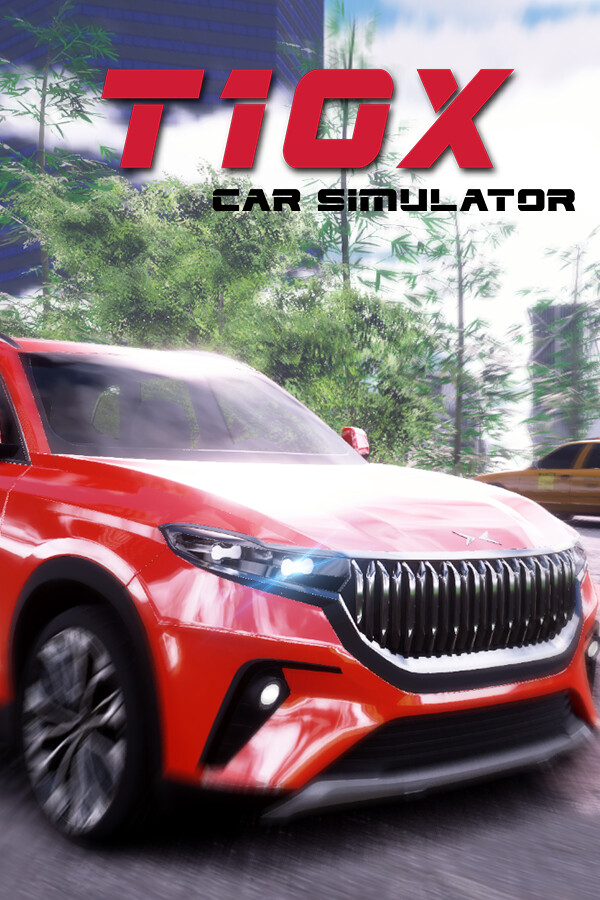 Steam portrait for T10X Car Simulator.