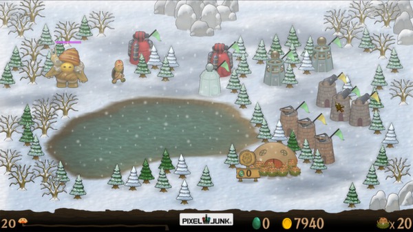 Скриншот из PixelJunk™ Monsters Ultimate
