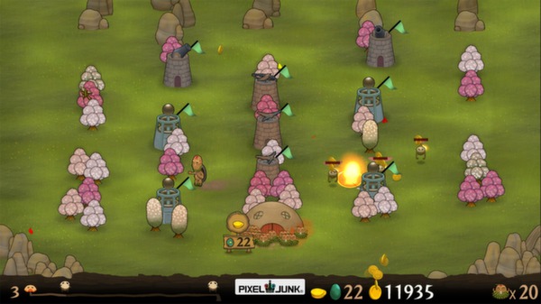 Скриншот из PixelJunk™ Monsters Ultimate