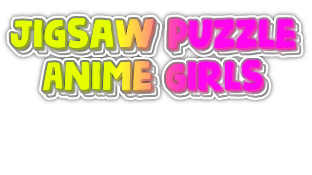 Jigsaw Puzzle - Anime Girls Logo