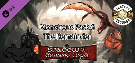 Fantasy Grounds - Shadow of the Demon Lord Monstrous Pack 6 - The Remainder cover art