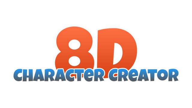 8D Character Creator Logo