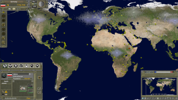 Supreme Ruler 1936 game for windows Pc 1