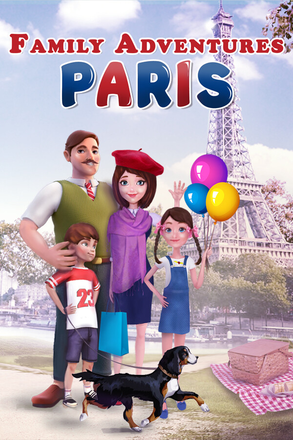 Steam portrait for Family Adventures Paris.