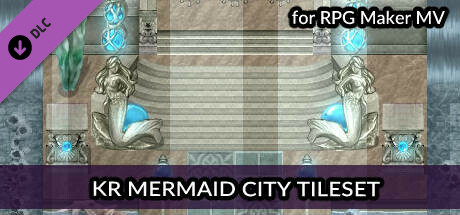 RPG Maker MV - KR Mermaid City Tileset cover art