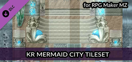 RPG Maker MZ - KR Mermaid City Tileset cover art
