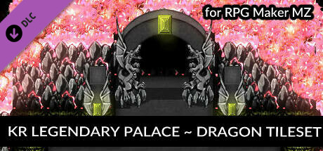 RPG Maker MZ - KR Legendary Palaces - Dragon Tileset cover art