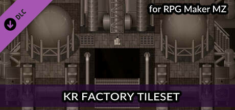 RPG Maker MZ - KR Factory Tileset cover art