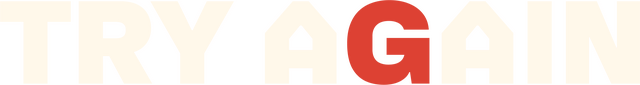 TRY AGAIN Logo