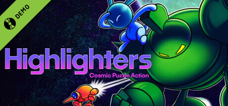 Highlighters: Cosmic Puzzle Action - Demo cover art