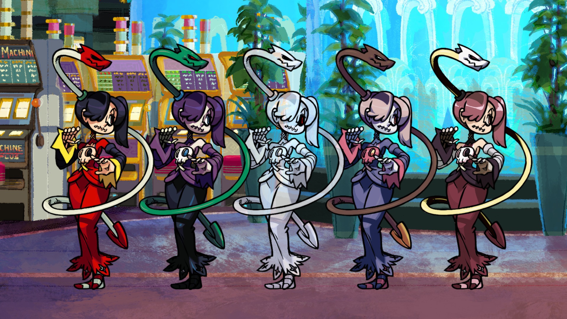 Skullgirls custom palettes