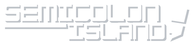 Semicolon Island Logo
