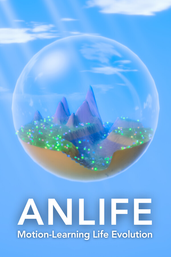 Steam portrait for ANLIFE: Motion-Learning Life Evolution.