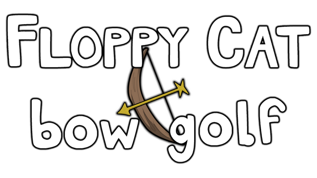 Floppy Cat Bow Golf! Logo
